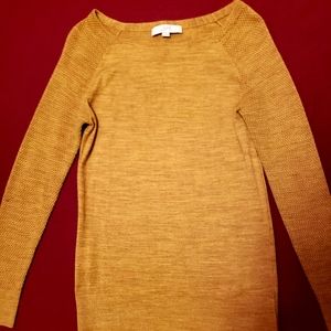 Mustard color sweater